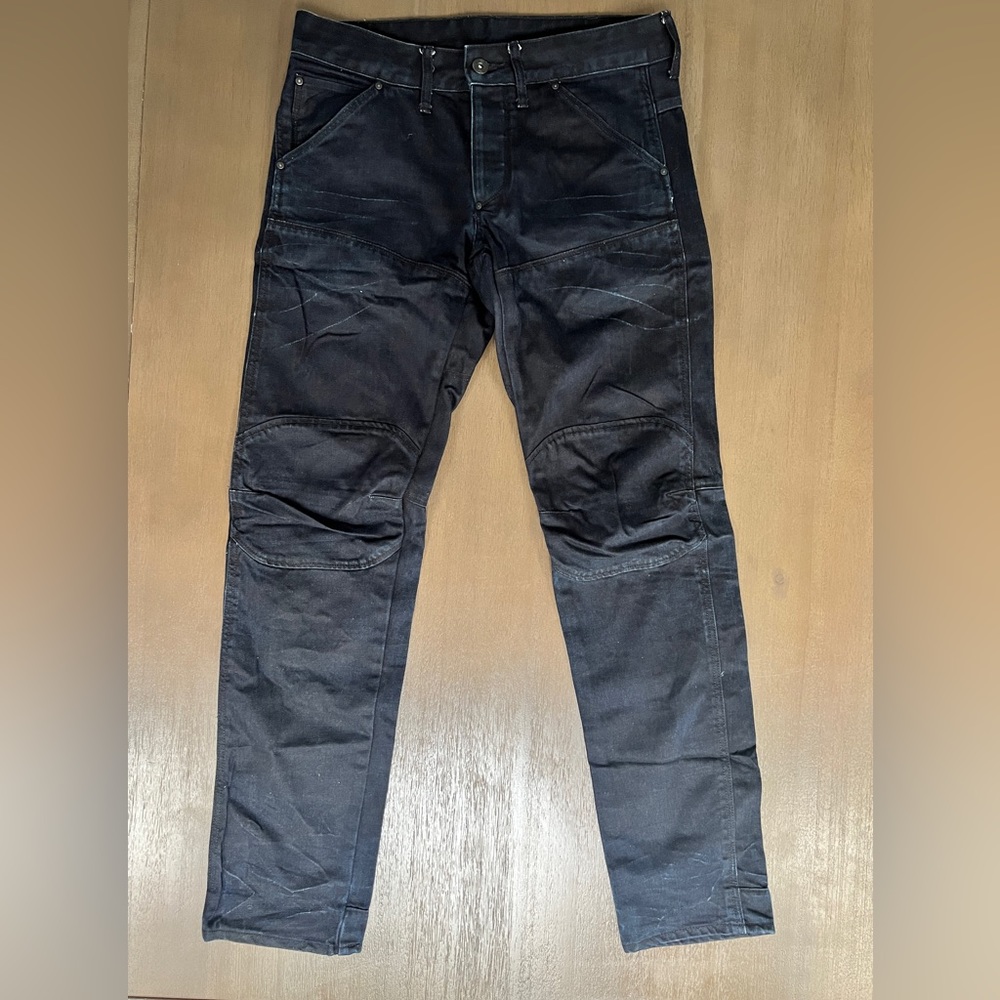 G-Star Raw Jeans 5620 Bike 3D Low Tapered Dark Jeans W29 L32